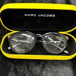 Marc Jacobs Black and gold Glasses